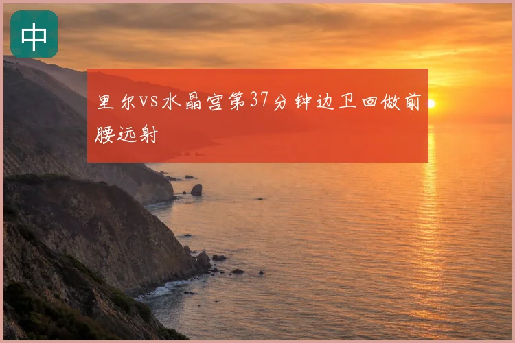 里尔vs水晶宫第37分钟边卫回做前腰远射